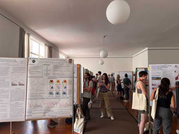 Poster session view