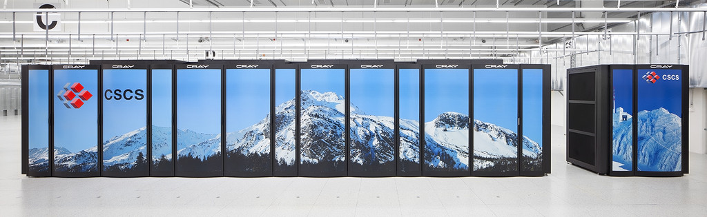 Enlarged view: Piz Daint at CSCS
